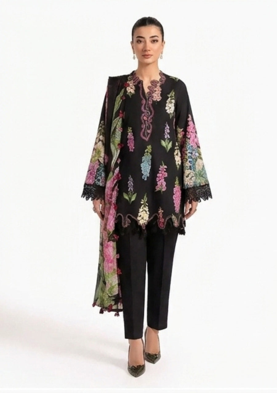 Printed Lawn 3-Piece Suit