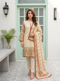 Elegant Printed Lawn 3-Piece Suit (Vol 3)